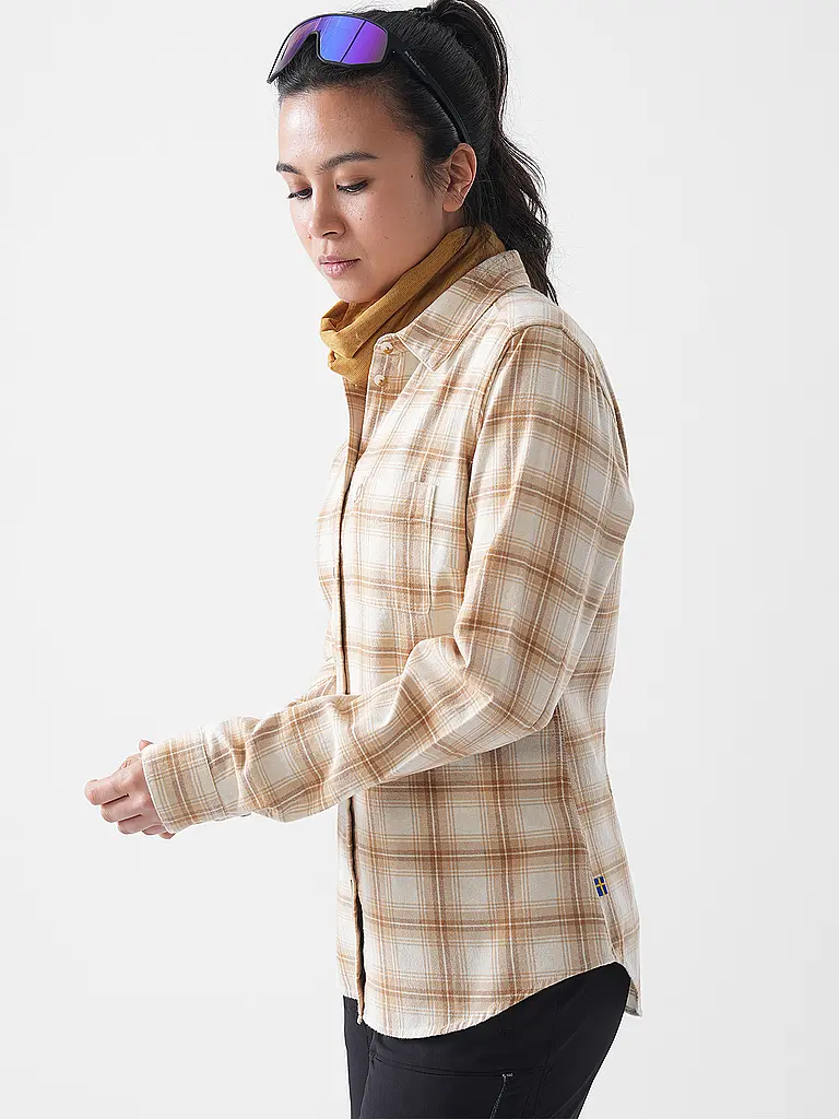 FJÄLLRÄVEN | Blusa da donna Oevik in flanella |