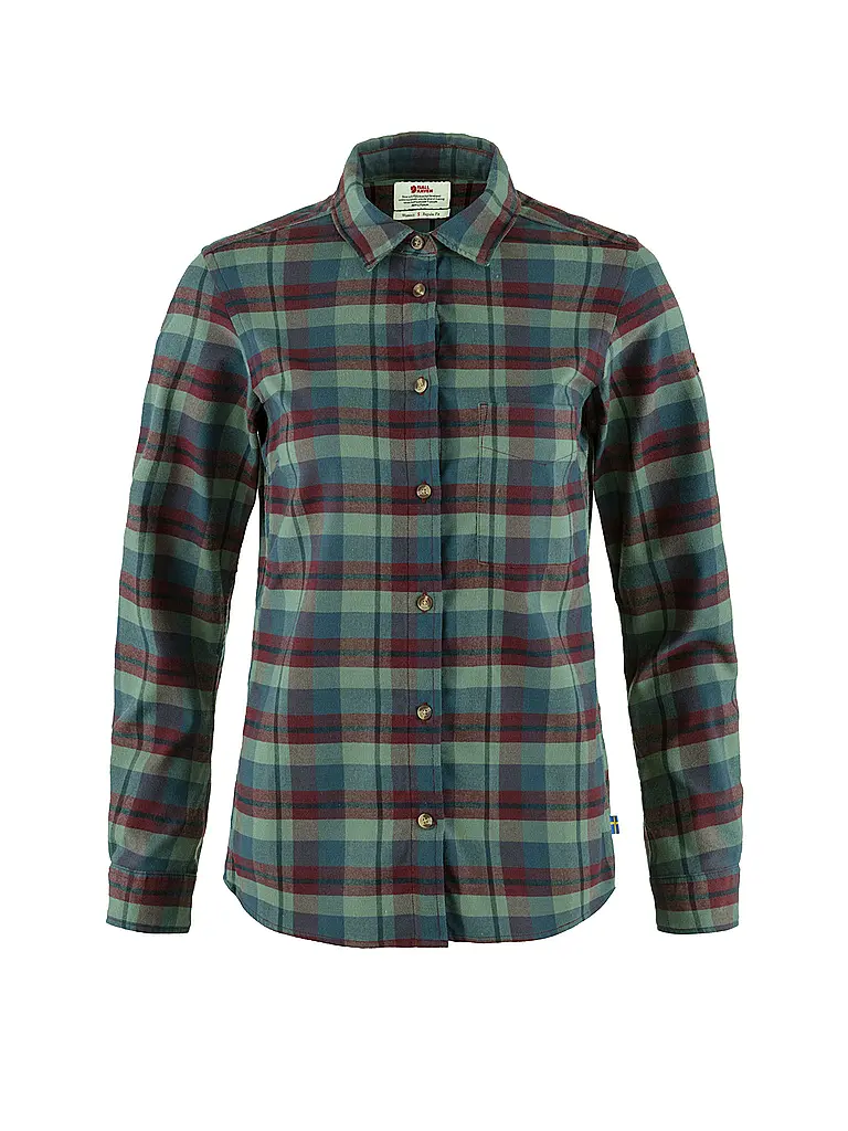 FJÄLLRÄVEN | Camicia da donna Singi | Rosso scuro