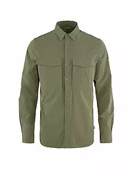 FJÄLLRÄVEN | Camicia da trekking Abisko da uomo | Oliva