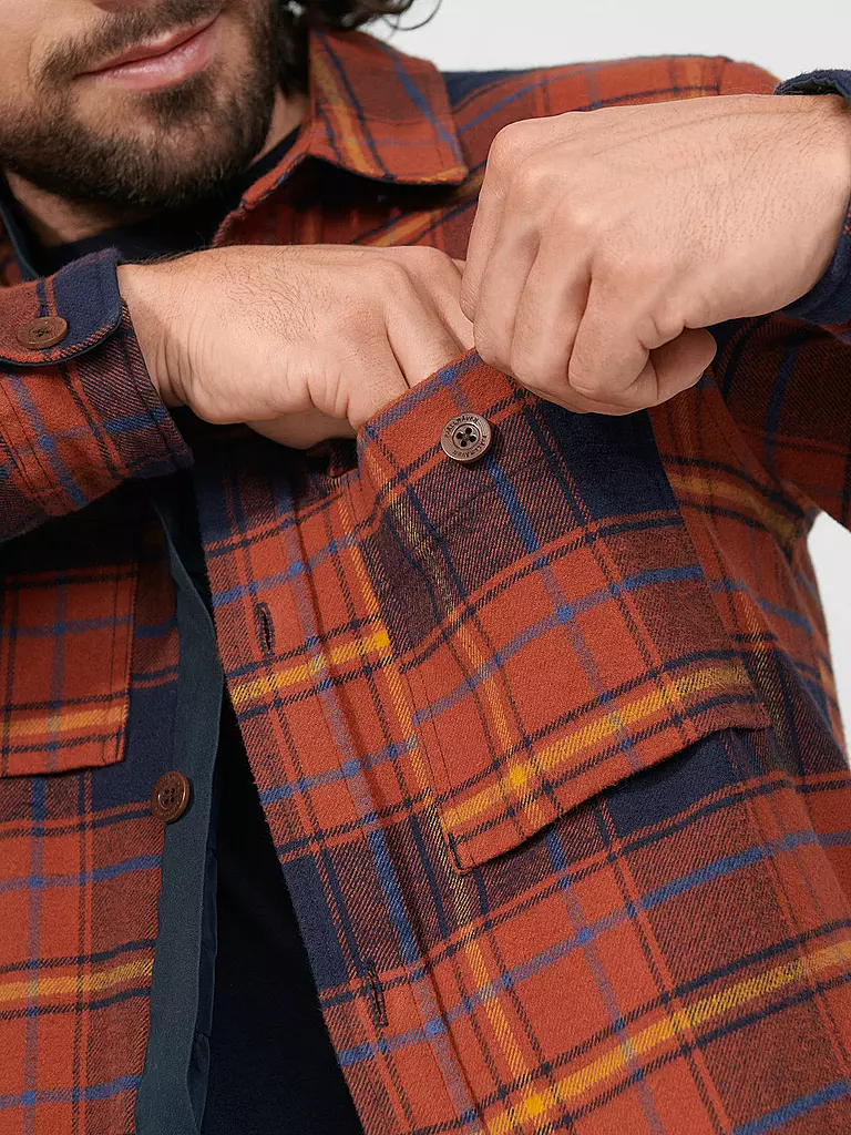 FJÄLLRÄVEN | Camicia da uomo outdoor Övik Lite Padded |