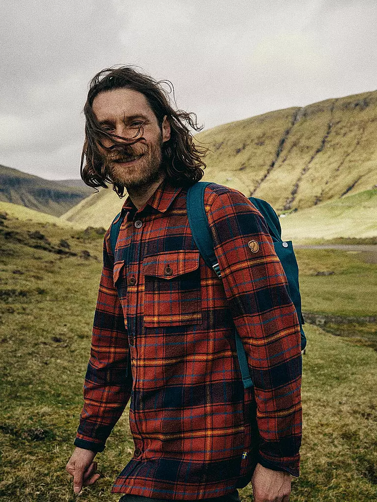 FJÄLLRÄVEN | Camicia da uomo outdoor Övik Lite Padded |