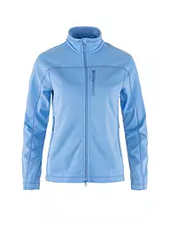 FJÄLLRÄVEN | Giacca in pile da donna Abisko Lite Fleece Jacket W | Blu chiaro