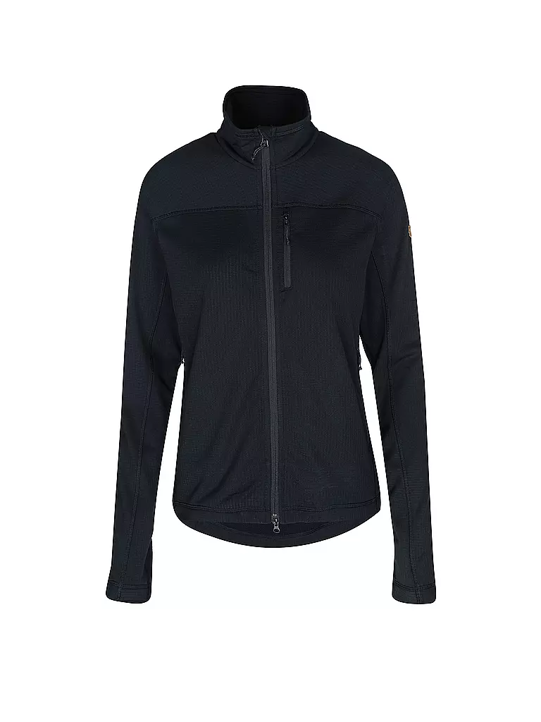 FJÄLLRÄVEN | Damen Fleecejacke Abisko Lite Fleece Jacket W | Blu scuro