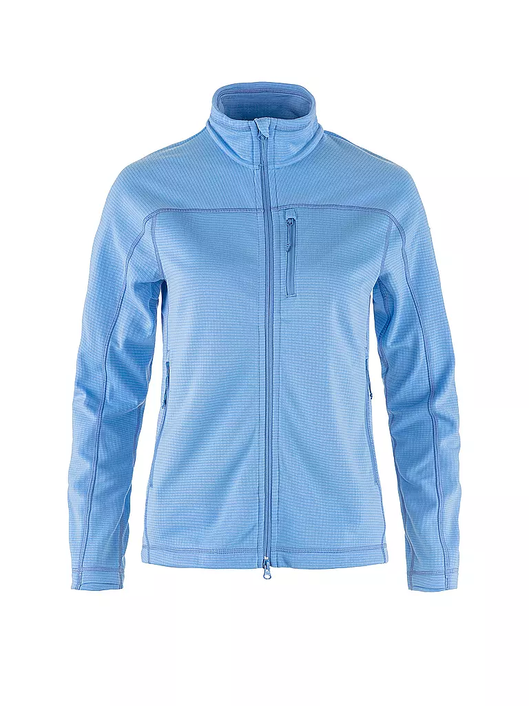 FJÄLLRÄVEN | Damen Fleecejacke Abisko Lite Fleece Jacket W | Blu chiaro