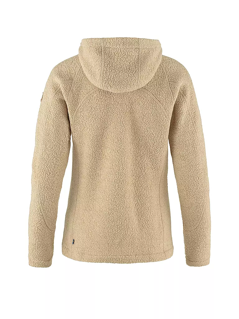 FJÄLLRÄVEN | Damen Fleecejacke Kaitum Fleece | Beige