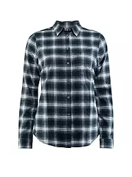 FJÄLLRÄVEN | Damen Blus Oevik Flannel | Blu scuro