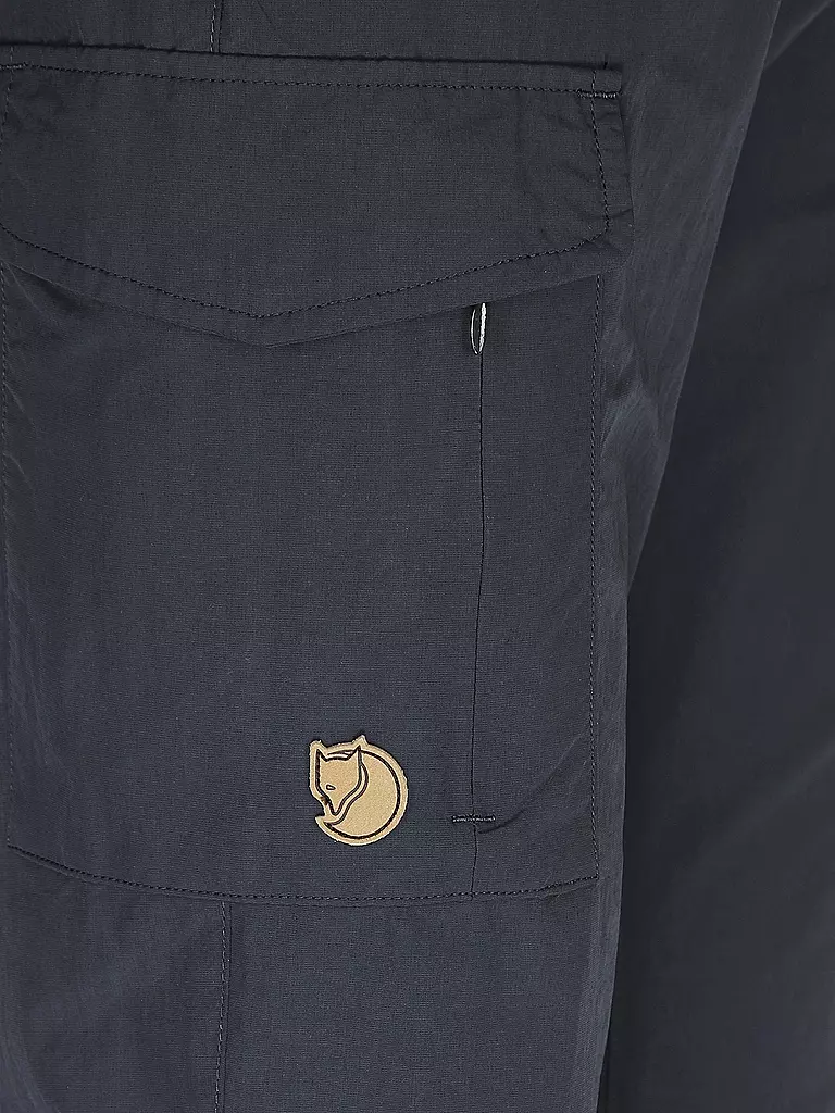 FJÄLLRÄVEN | Damen ZipOff Wanderhose Travellers MT | Blu scuro