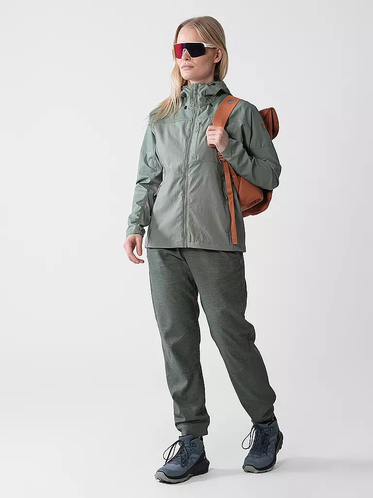 FJÄLLRÄVEN | Giacca da trekking da donna Abisko Midsummer | Verde chiaro