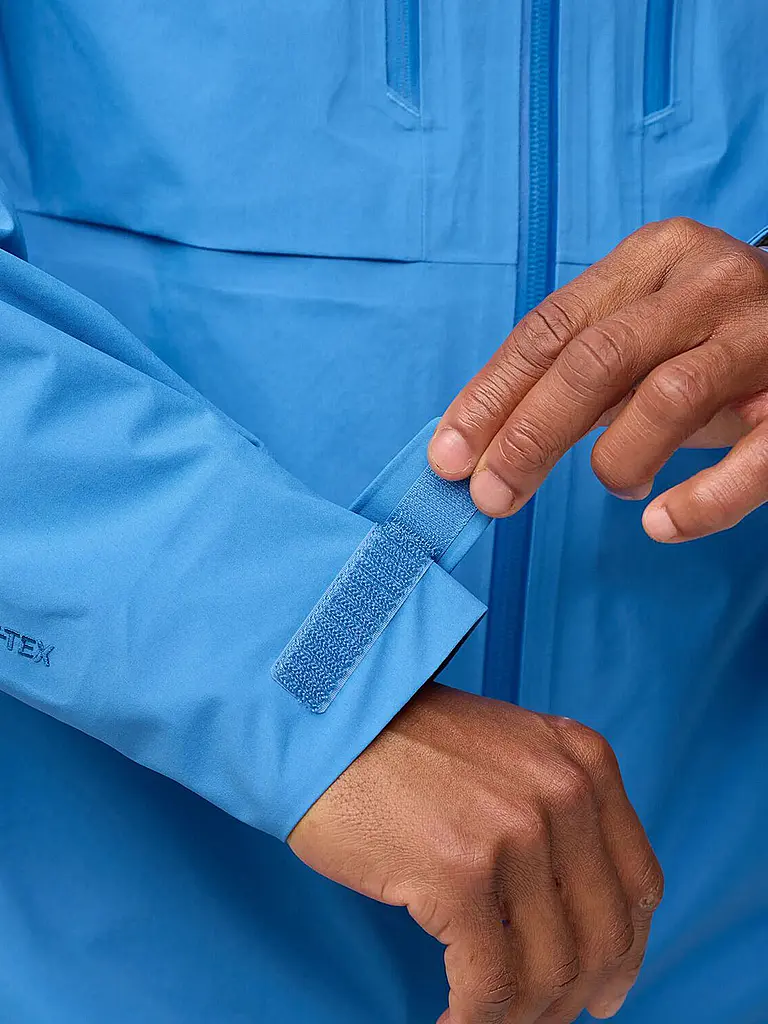 FJÄLLRÄVEN | Giacca da trekking da uomo Keb 3L GTX con cappuccio | Blu