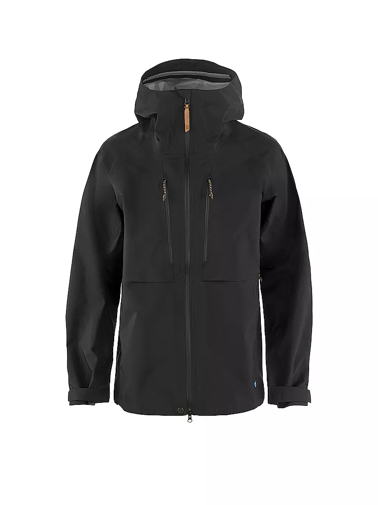 FJÄLLRÄVEN | Giacca da trekking da uomo Keb 3L GTX Hoodie | Nero