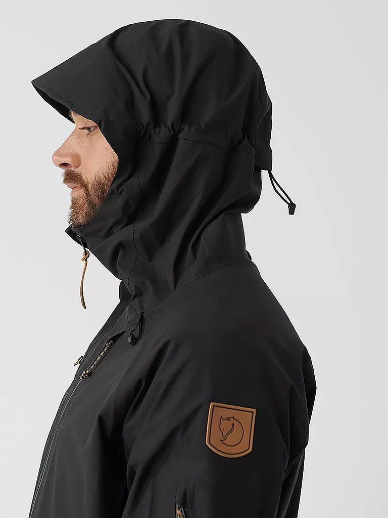 FJÄLLRÄVEN | Giacca da trekking da uomo Keb Eco Shell 3L con cappuccio | 