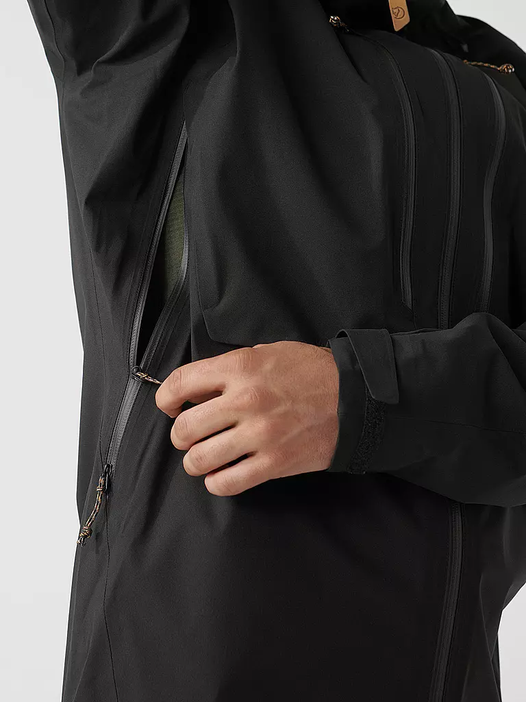 FJÄLLRÄVEN | Giacca da trekking da uomo Keb Eco Shell 3L con cappuccio | 