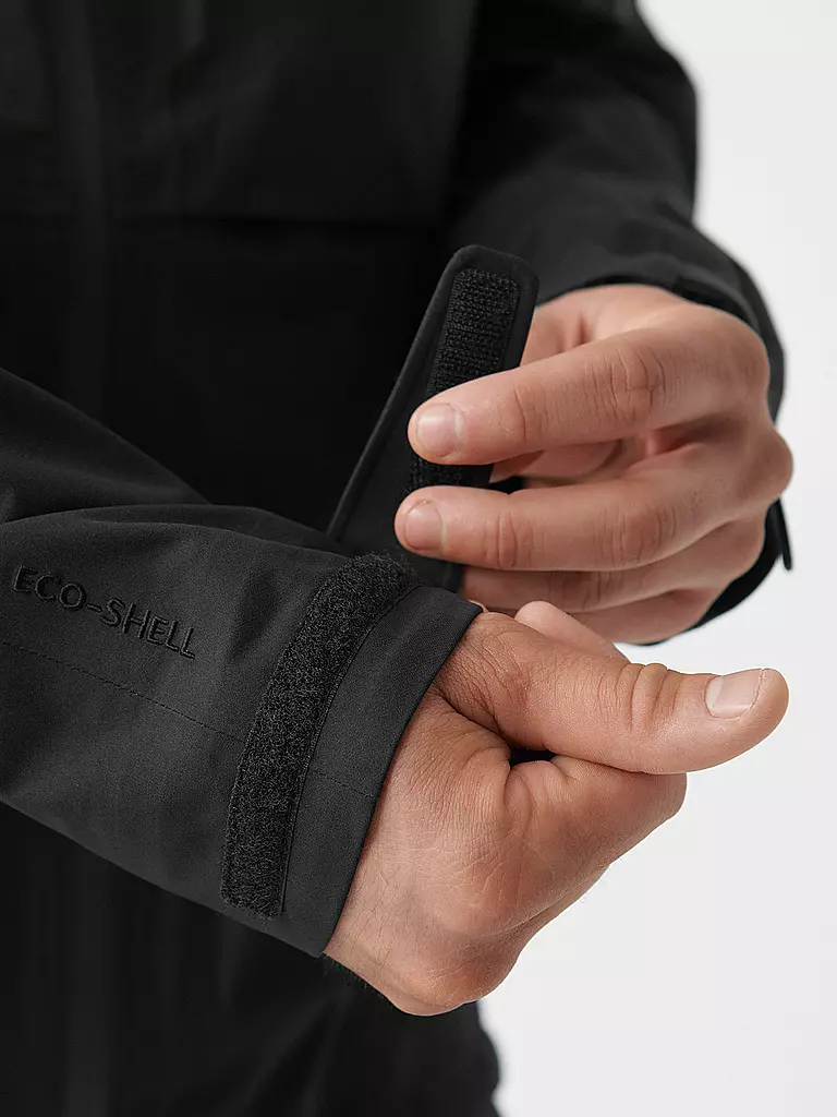 FJÄLLRÄVEN | Giacca da trekking da uomo Keb Eco Shell 3L con cappuccio | 