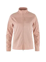 FJÄLLRÄVEN | Giacca in pile da donna Abisko Lite Fleece Jacket W | Rosa