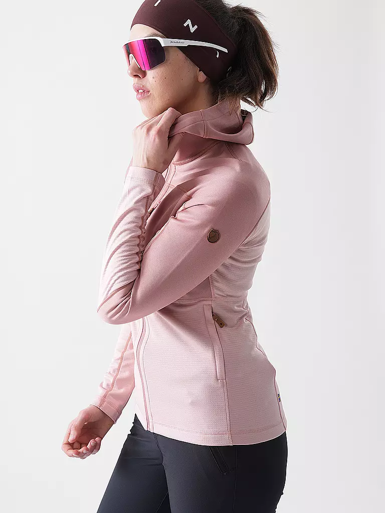 FJÄLLRÄVEN | Giacca in pile da donna Abisko Trail con cappuccio |