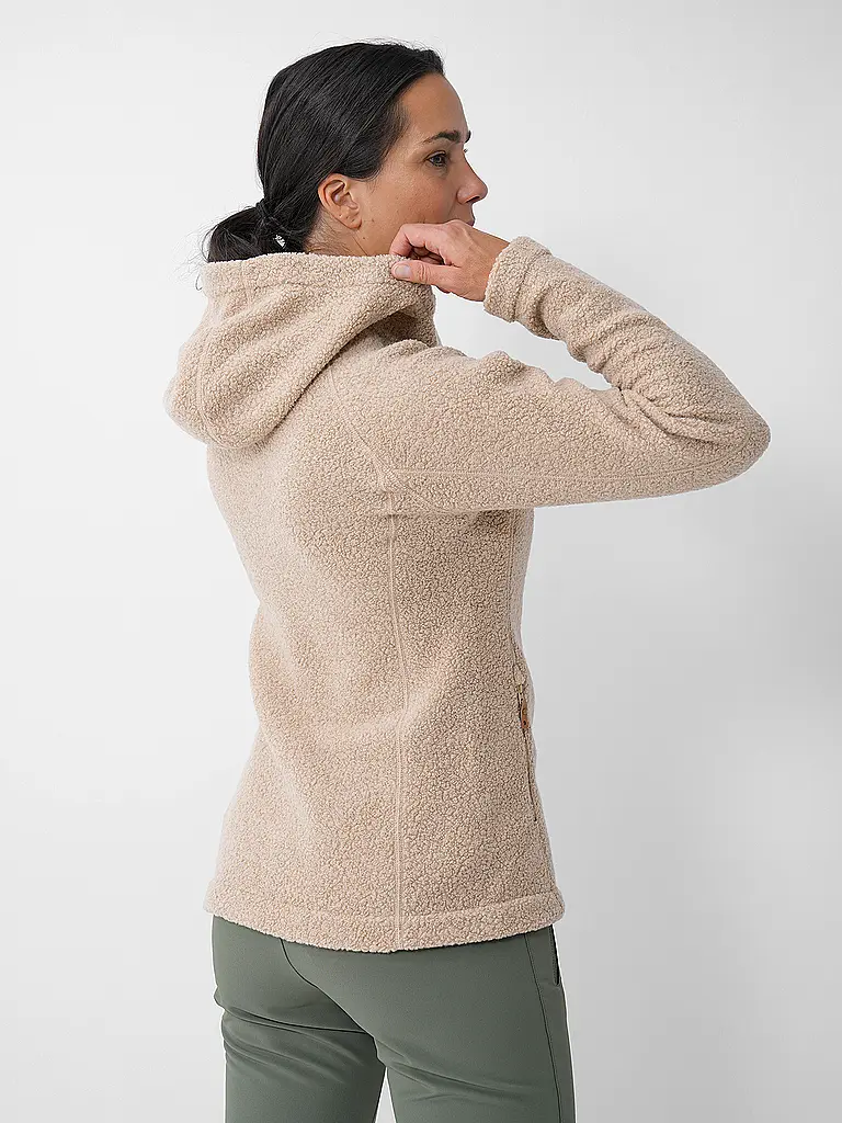 FJÄLLRÄVEN | Giacca in pile da donna Kaitum Fleece High-Loft con cappuccio |