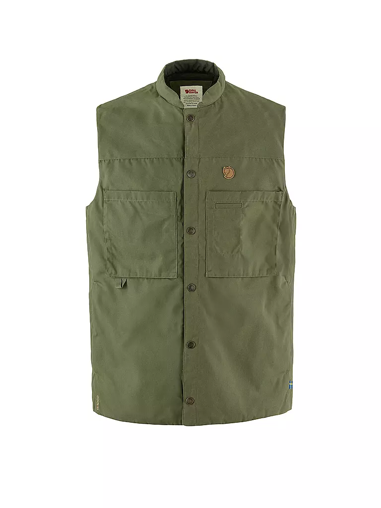 FJÄLLRÄVEN | Gilet imbottito Singi G1000 da uomo | Oliva