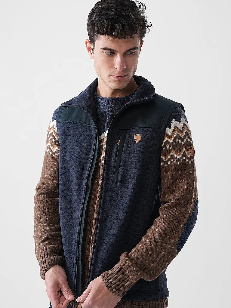 FJÄLLRÄVEN | Gilet in pile da uomo Buck Fleece |