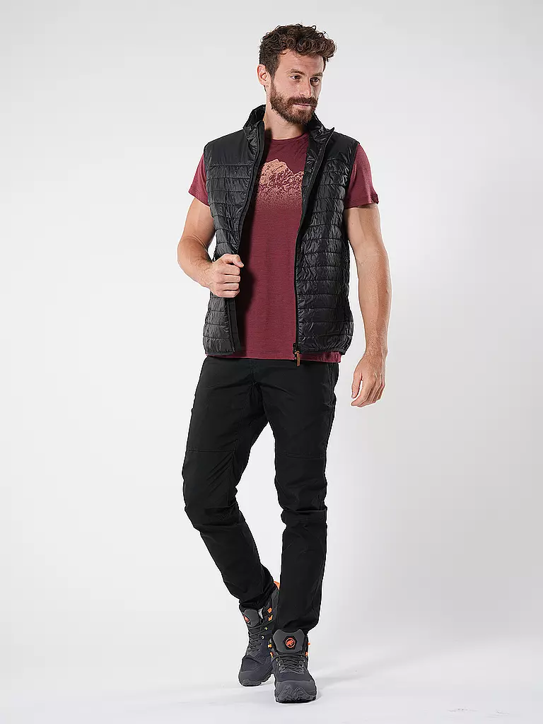 FJÄLLRÄVEN | Gilet isolante imbottito Abisko da uomo | Nero