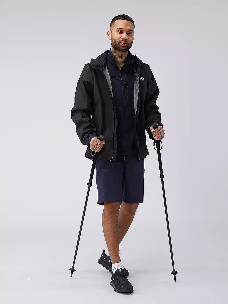 FJÄLLRÄVEN | Herren Fleecejacke Abisko Lite | Blu scuro