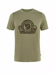 FJÄLLRÄVEN | Maglietta funzionale da uomo Abisko Wool Classic | Oliva