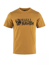 FJÄLLRÄVEN | Herren Funktionsshirt Lush Logo | Senape