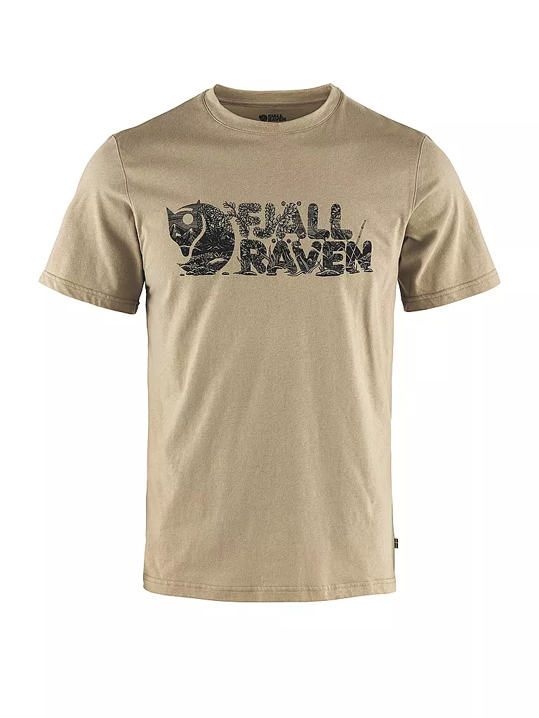 FJÄLLRÄVEN | Herren Funktionsshirt Lush Logo | Cammello