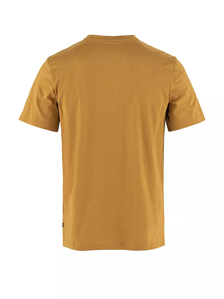 FJÄLLRÄVEN | Herren Funktionsshirt Lush Logo | Senape