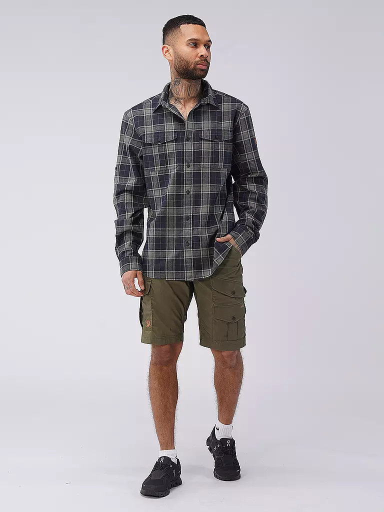 FJÄLLRÄVEN | Herren Hemd Övik Travel | Blu scuro