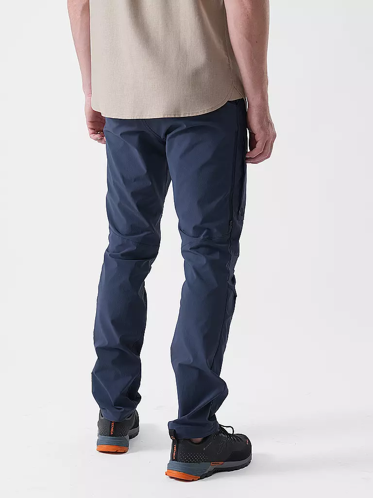FJÄLLRÄVEN | Herren Wanderhose Hybrid G1000 | Blu scuro