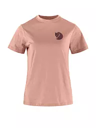 FJÄLLRÄVEN | Damen Funktionsshirt Fox Boxy Logo | Rosa