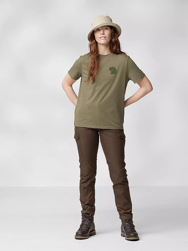 FJÄLLRÄVEN | Maglietta funzionale da donna Fox Boxy Logo | 
