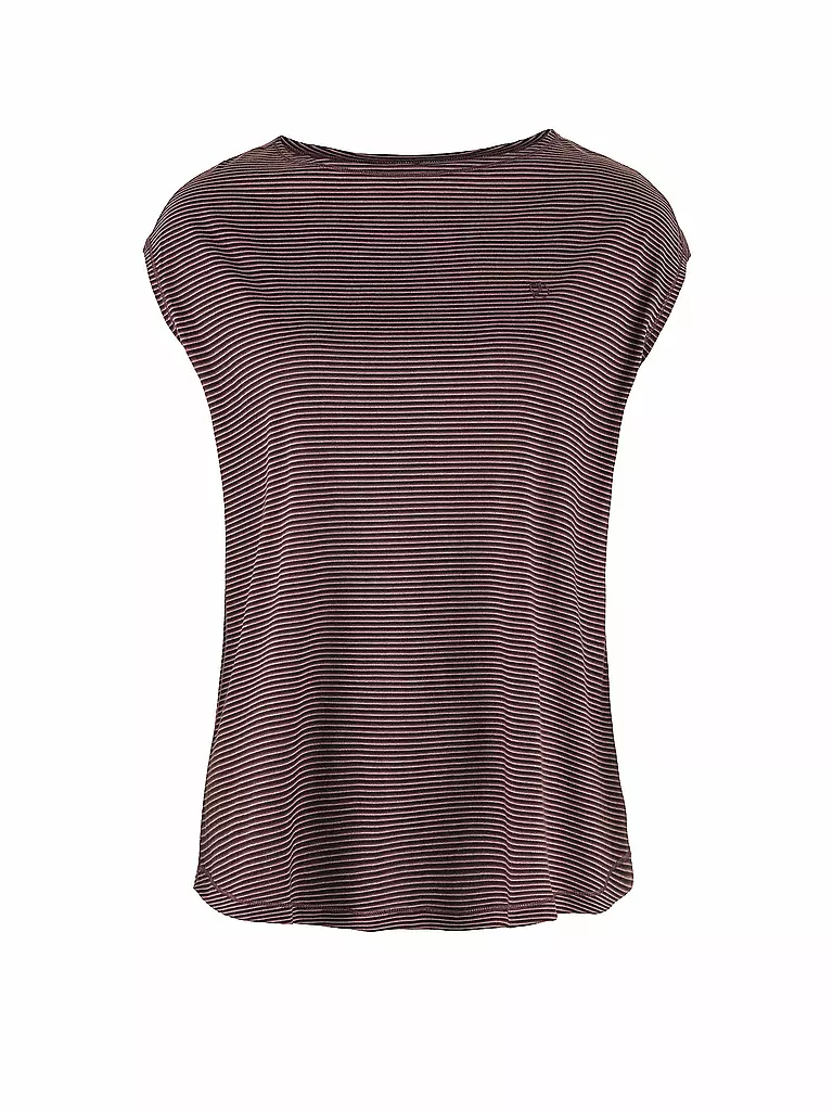 FJÄLLRÄVEN | Maglietta funzionale da donna High Coast Cool | Rosso scuro