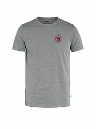 FJÄLLRÄVEN | Maglietta funzionale da uomo 1960 Logo | Grigio chiaro