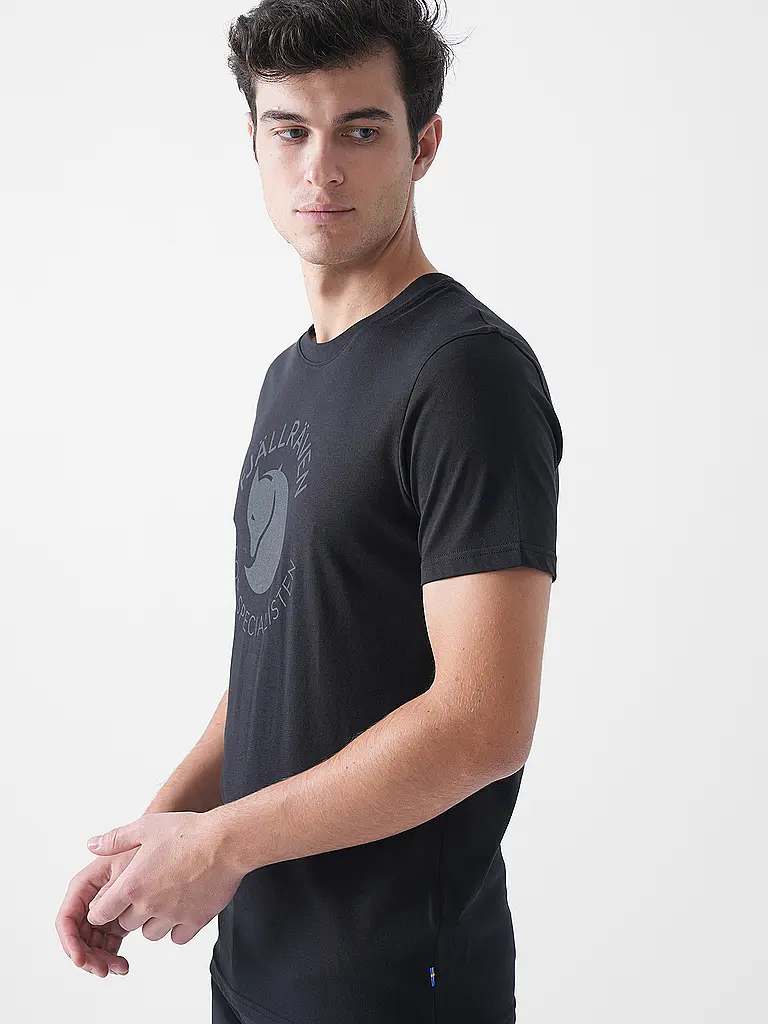 FJÄLLRÄVEN | Maglietta funzionale da uomo Fjäll Fox | Nero