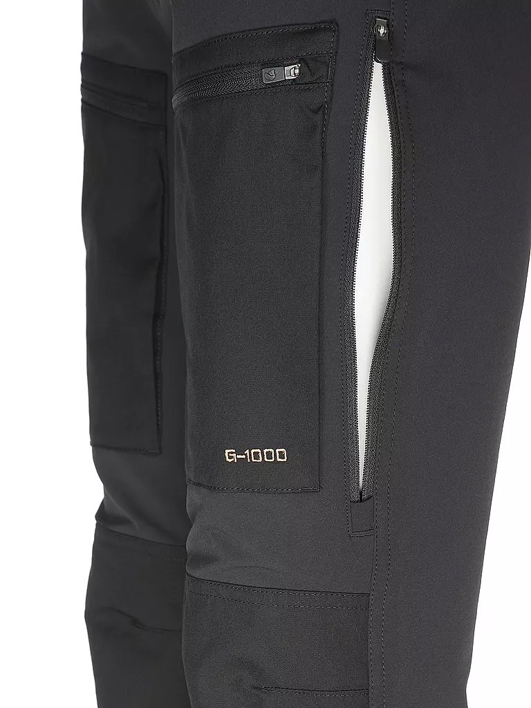 FJÄLLRÄVEN | Pantaloni da trekking da donna Keb Agile Winter | Nero