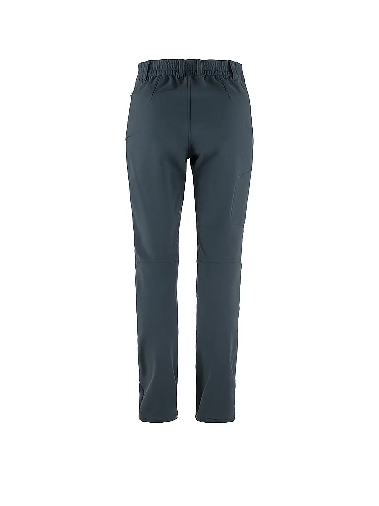 FJÄLLRÄVEN | Pantaloni da trekking invernali Abisko da donna, vestibilità regular | Blu scuro