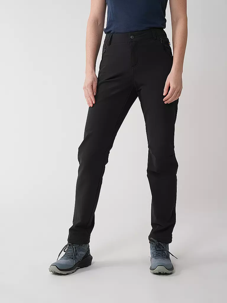 FJÄLLRÄVEN | Pantaloni da trekking invernali Abisko da donna | Nero
