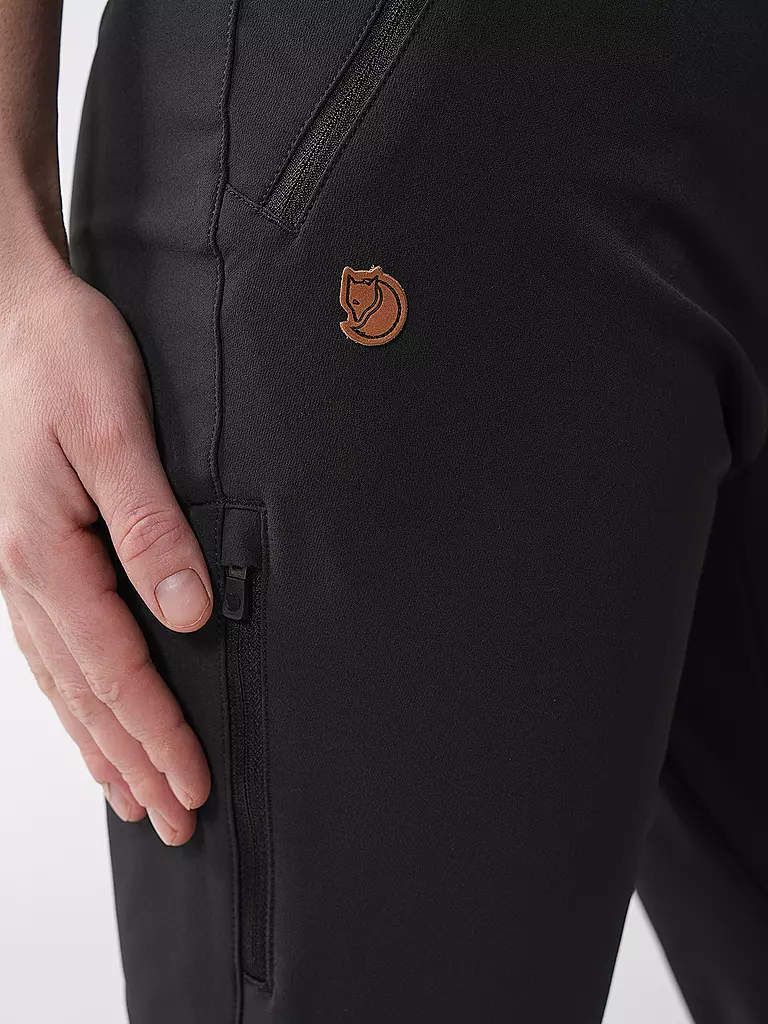 FJÄLLRÄVEN | Pantaloni da trekking invernali Abisko da donna | Nero
