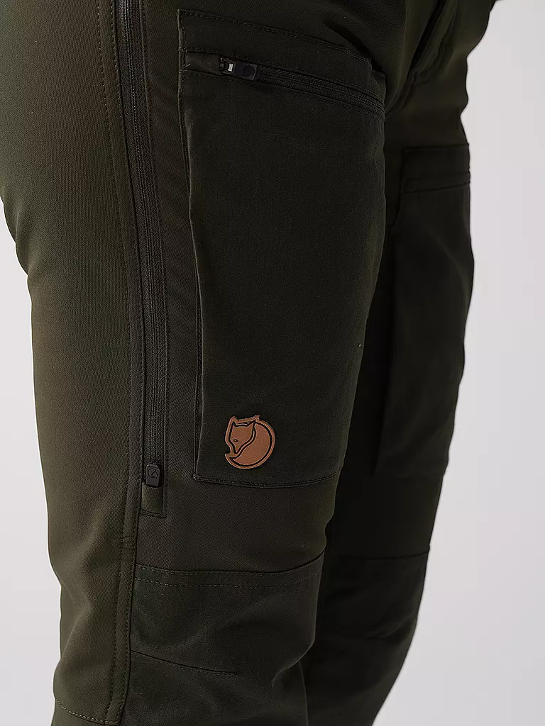 FJÄLLRÄVEN | Pantaloni da trekking invernali Keb Agile da donna | Oliva