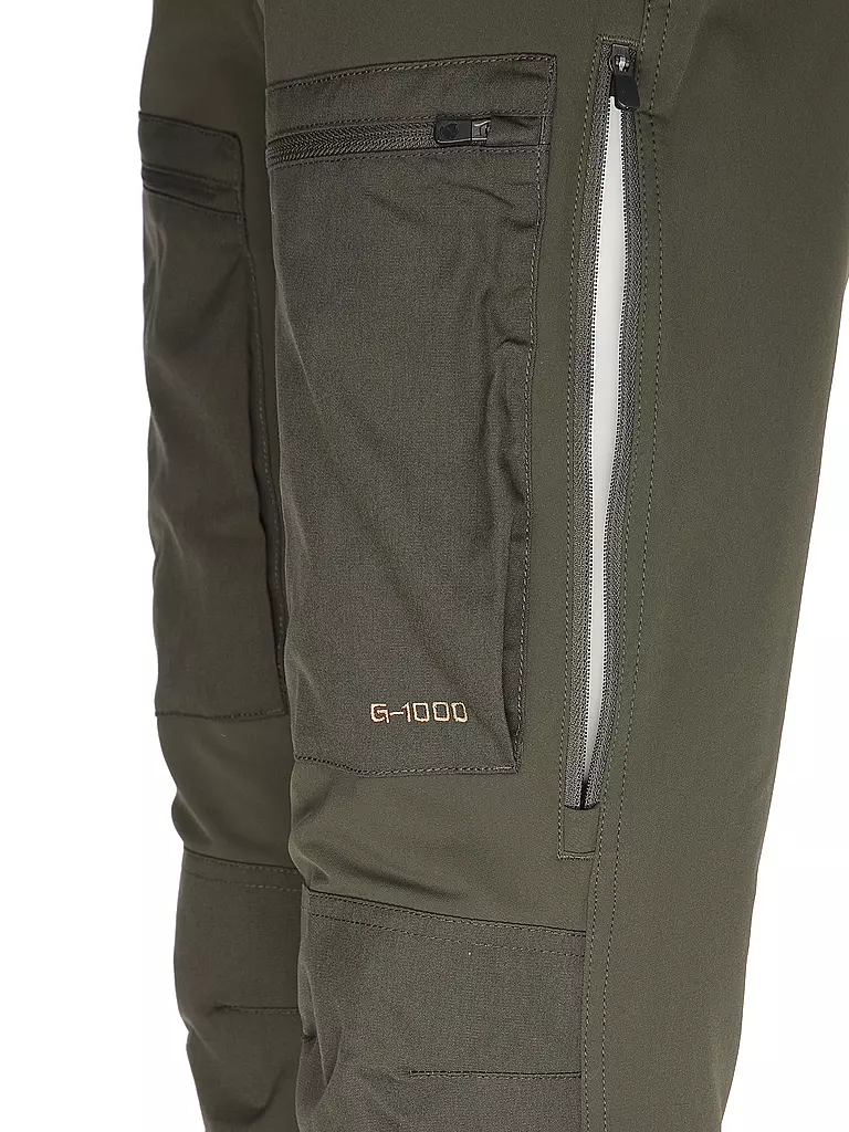 FJÄLLRÄVEN | Pantaloni da trekking invernali Keb Agile da donna | Oliva