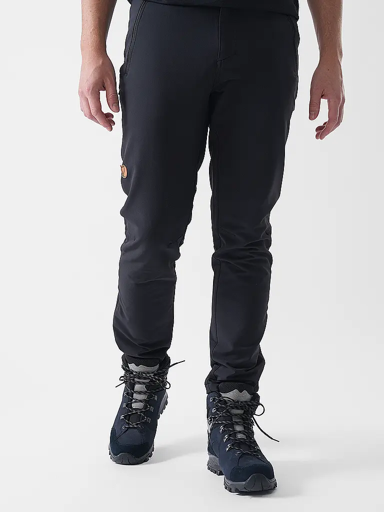 FJÄLLRÄVEN | Pantaloni softshell da trekking da uomo Abisko Winter Stretch |