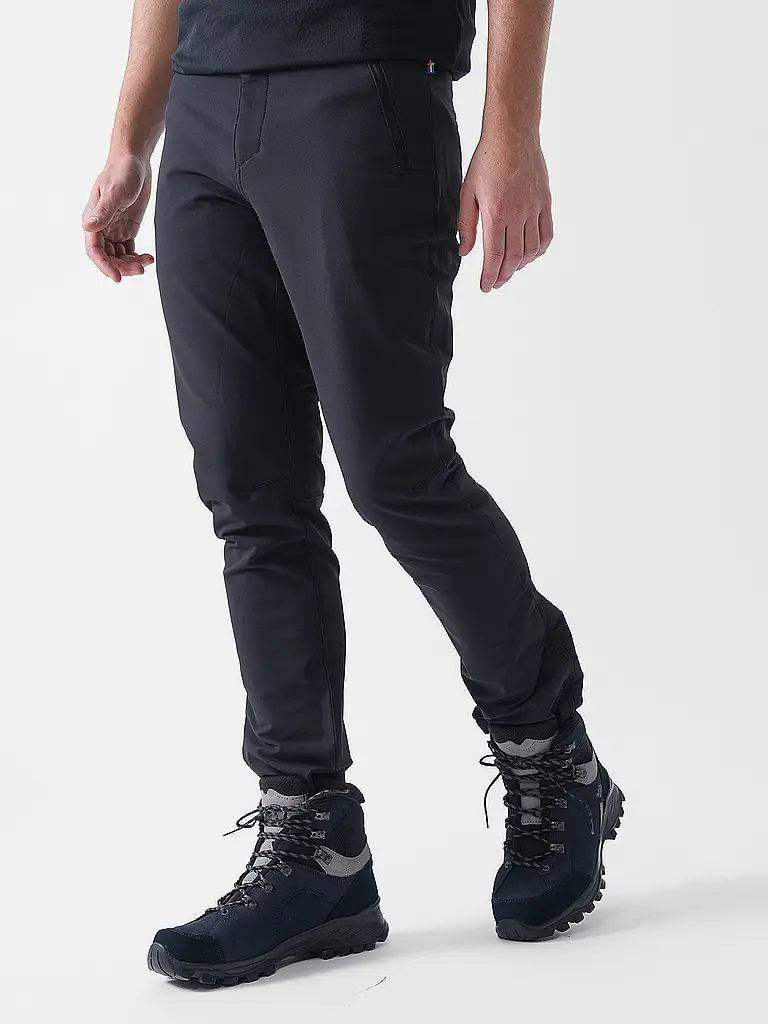 FJÄLLRÄVEN | Pantaloni softshell da trekking da uomo Abisko Winter Stretch |