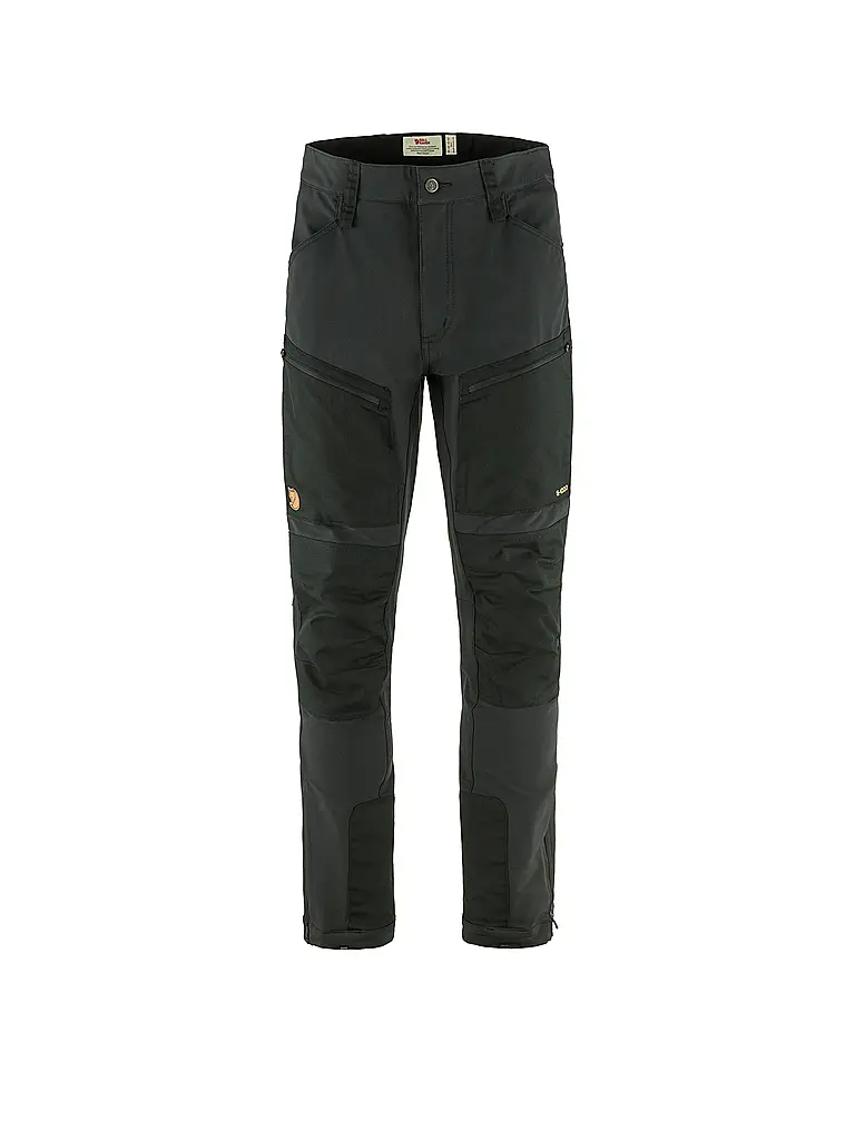 FJÄLLRÄVEN | Pantaloni softshell da uomo KEB Agile Winter | Nero