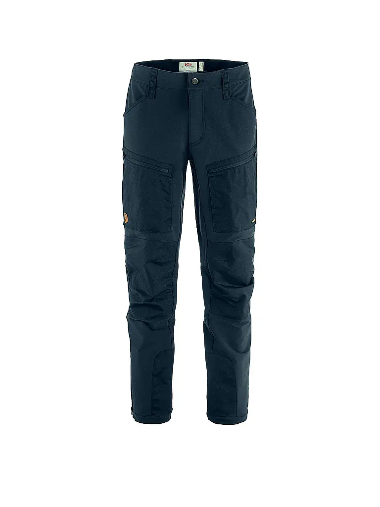 FJÄLLRÄVEN | Pantaloni softshell da uomo KEB Agile Winter | Blu scuro