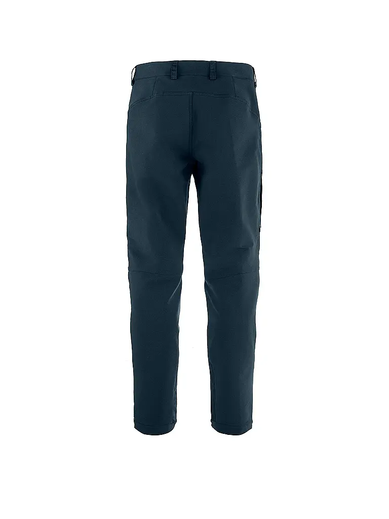 FJÄLLRÄVEN | Pantaloni softshell da uomo KEB Agile Winter | Blu scuro
