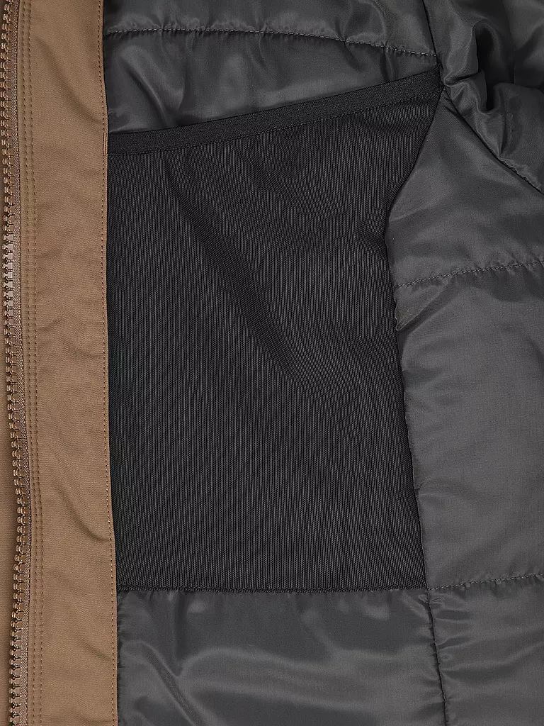 FJÄLLRÄVEN | Parka invernale da donna Nuuk Lite con cappuccio | Marrone