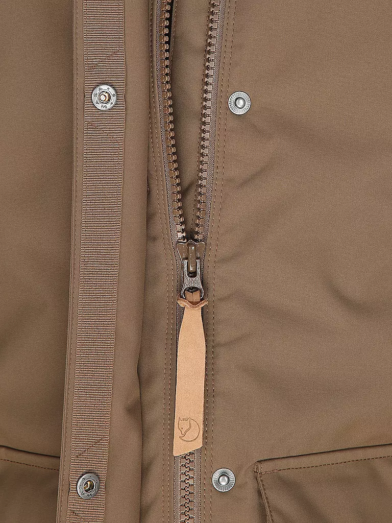 FJÄLLRÄVEN | Parka invernale da donna Nuuk Lite con cappuccio | Marrone