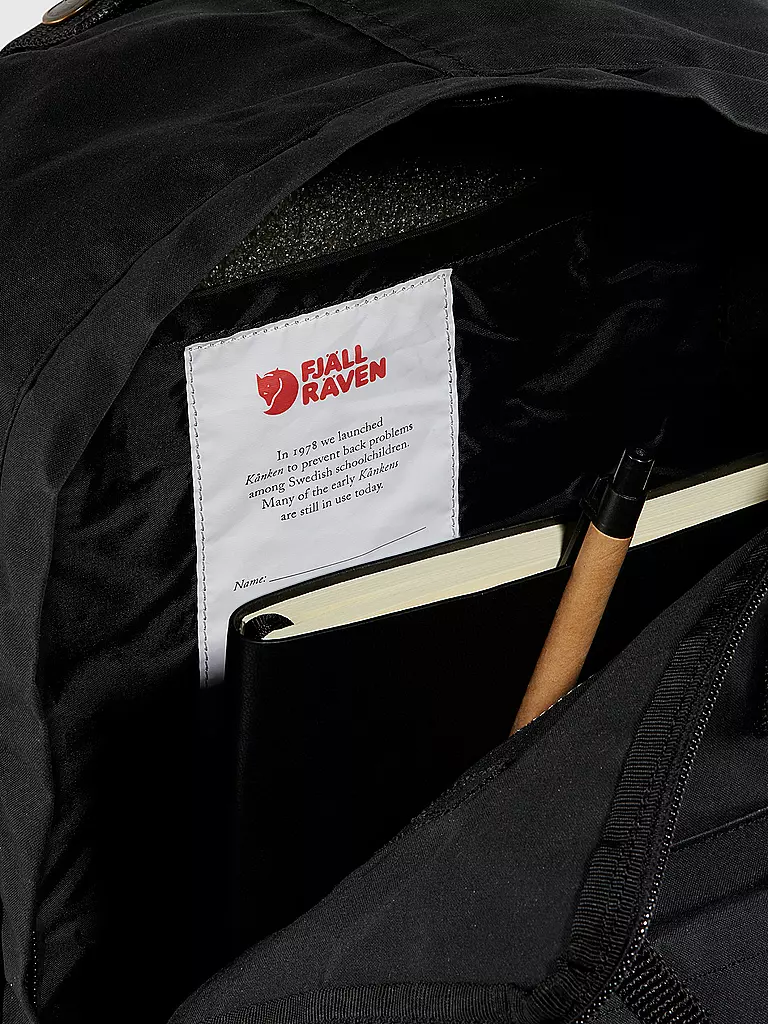FJÄLLRÄVEN | Rucksack Kanken 16L | Nero