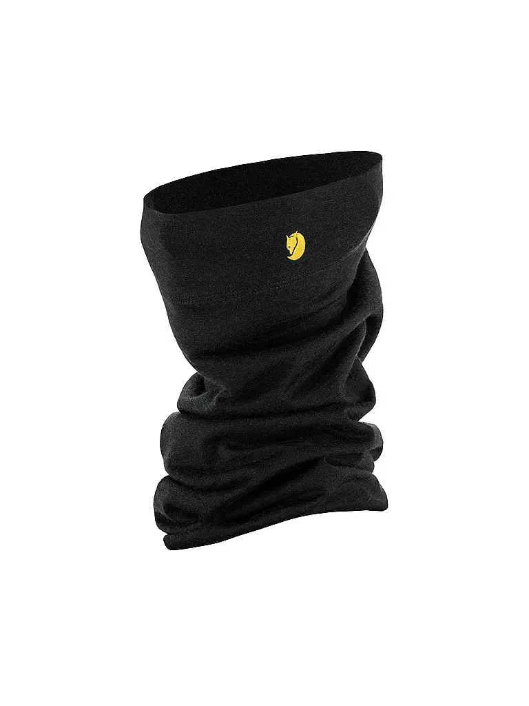 FJÄLLRÄVEN | Scaldacollo multifunzione Bergtagen Merino | Nero